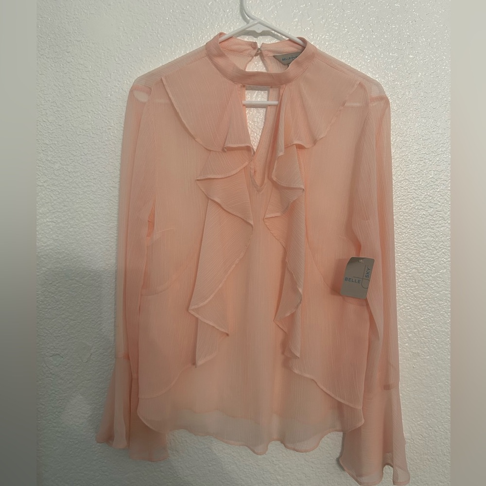 Bell sleeve bouse